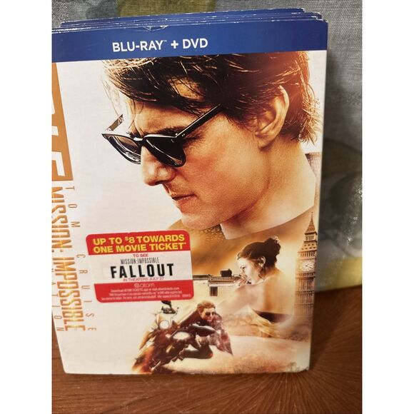 mission: Impossible: 1-5 Movie Film Collection Blu‎ Ray Disc - Picture 6 of 6